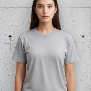 Camiseta Lisa Prata 100% Poliéster Sublimação